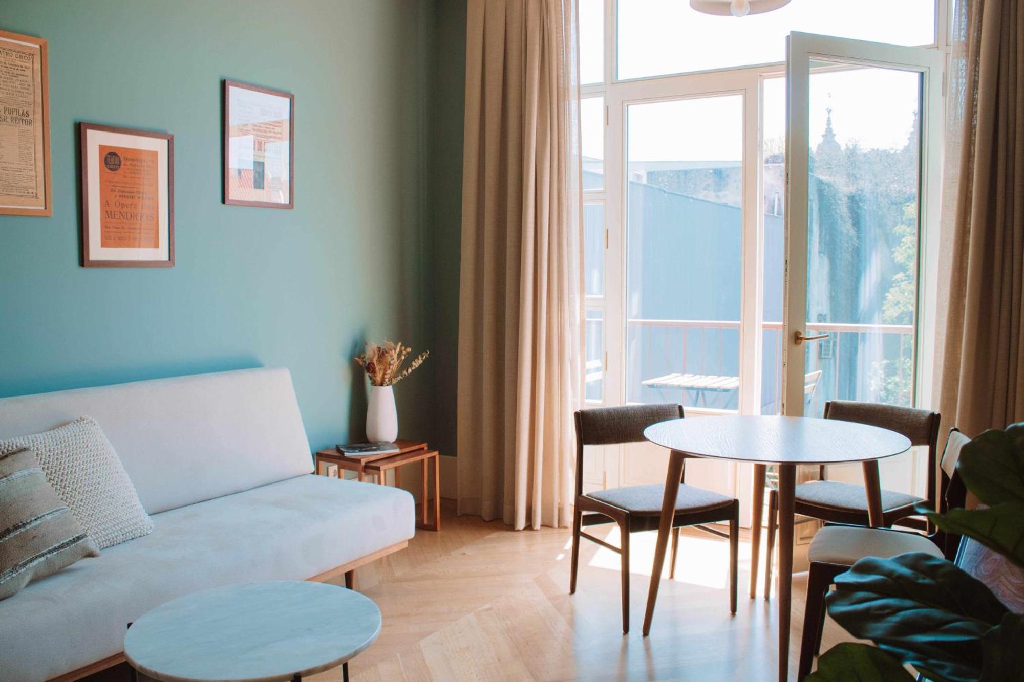 Villa Theatro Heritage Apartments Брага Стая снимка
